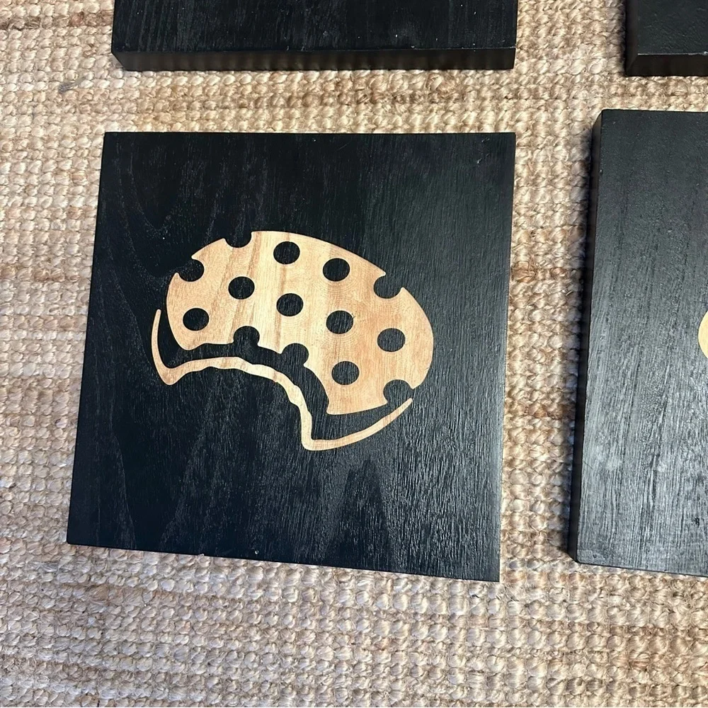 4 wall art wooden pictures - Picture 3 of 8